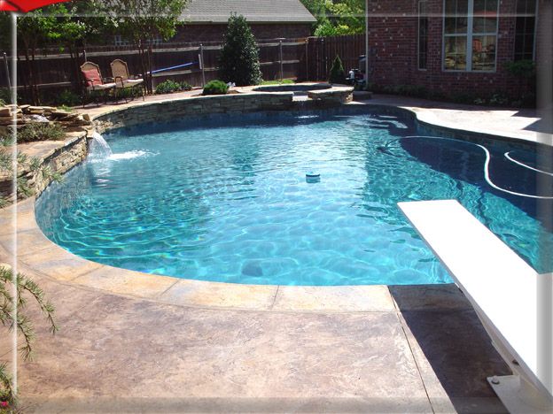 Clear Blue Swimming Pool