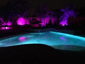 Show Pool At Night