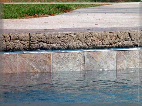 Side Tiles Of A Swimming Pool