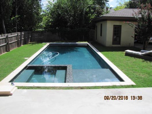 Hybrid Rectangular Pool